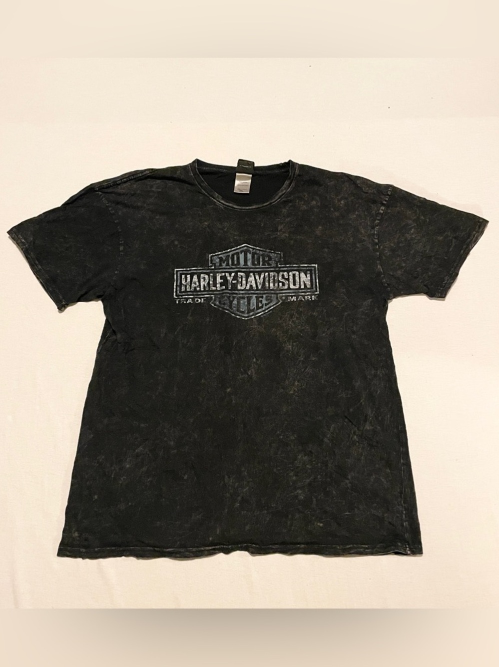 Harley-Davidson Rugged Rock St. John’s NL Acid Wash Graphic Tee 2XL